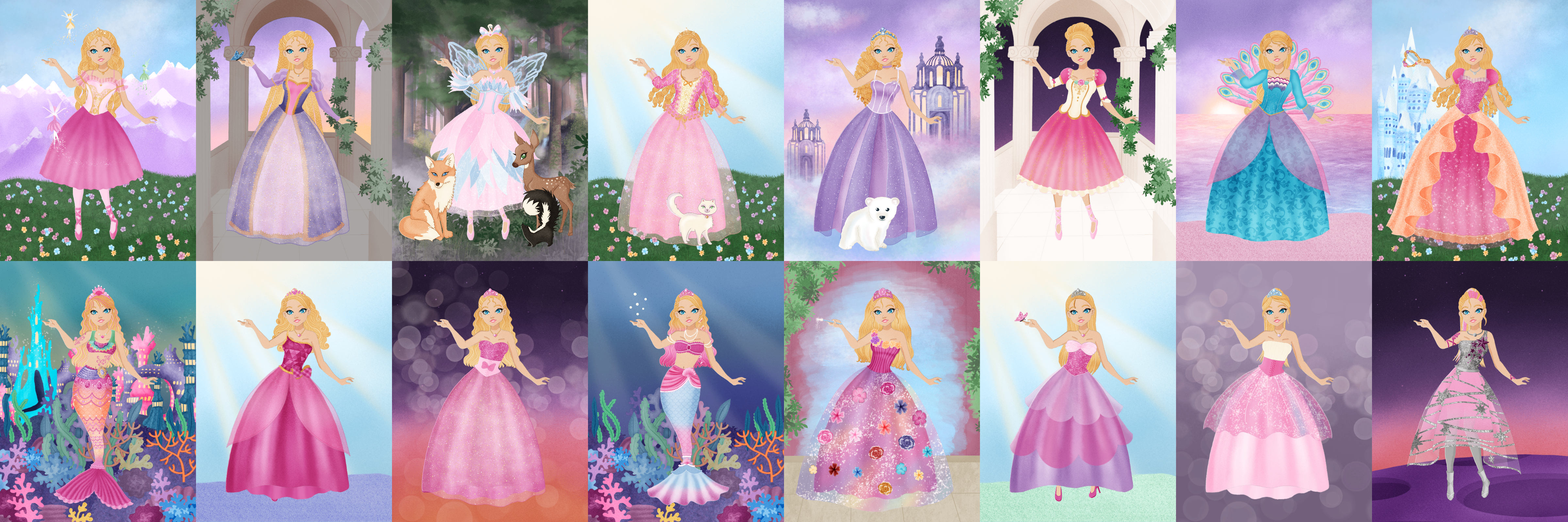 Barbie s Princess Movies by ClariceElizabeth on DeviantArt