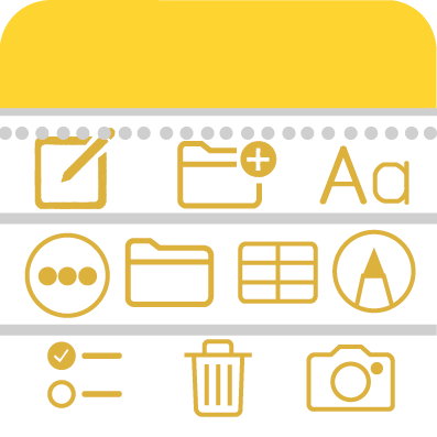 Notes App Logo Collage by CaseyMohanArt on DeviantArt