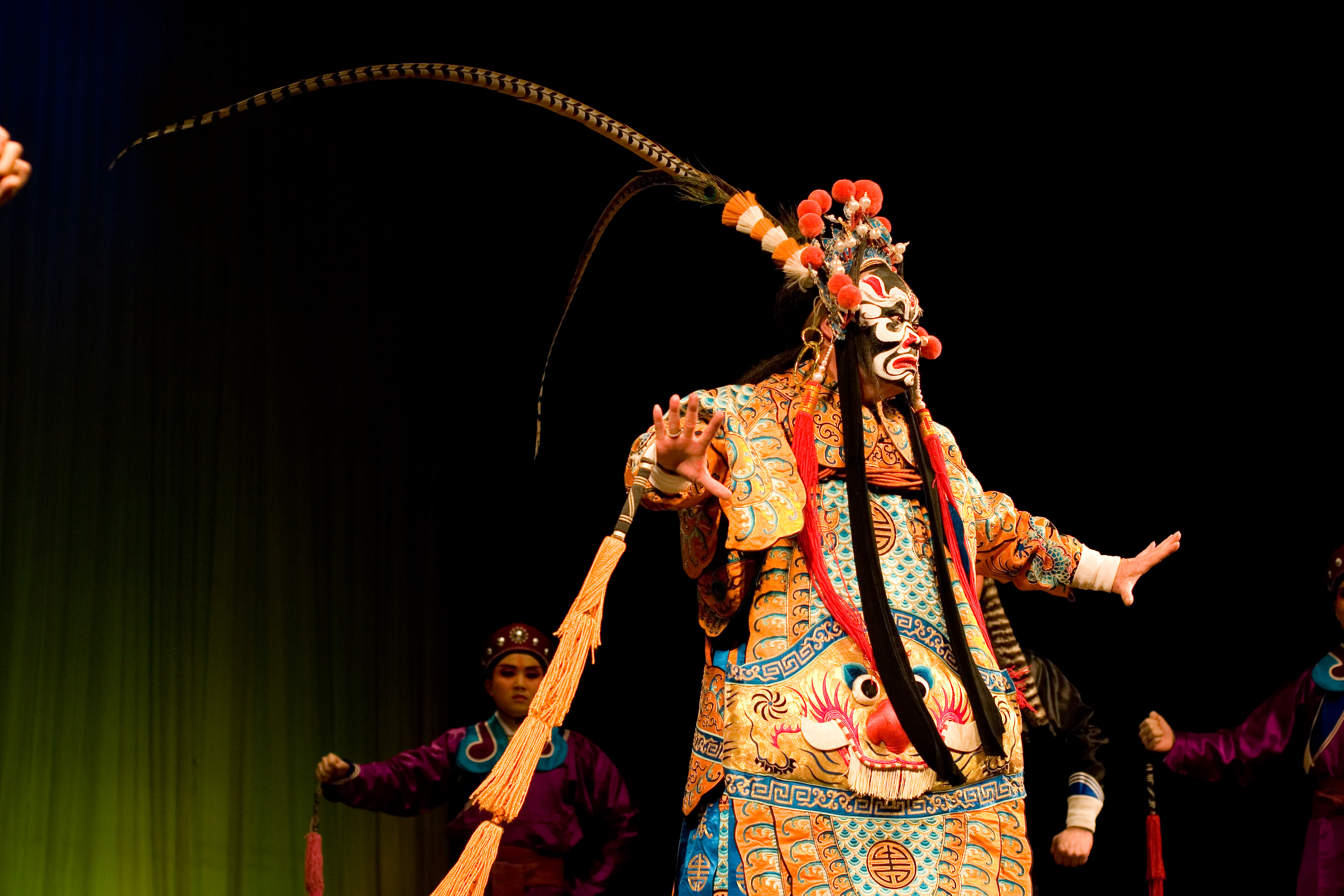 Sichuan Opera Performer Chuanju Chongqing China