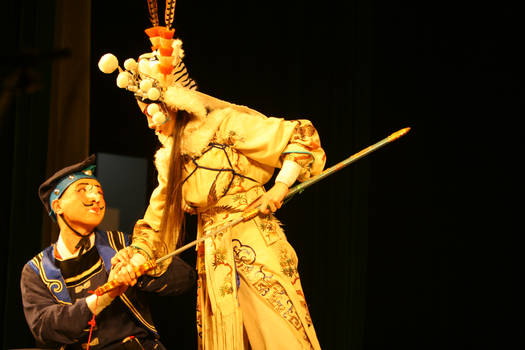 Sichuan Opera Chuanju Performers Chongqing China