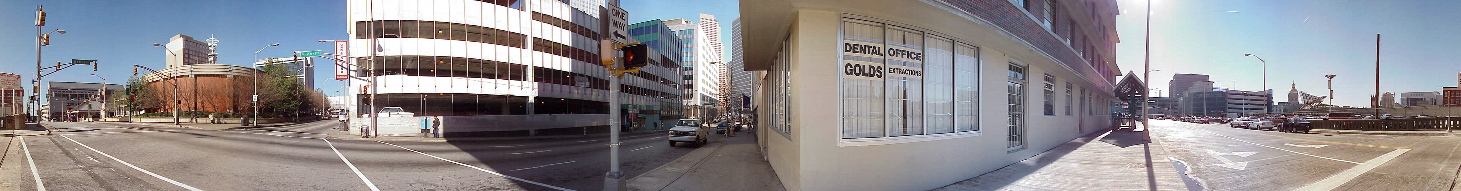 Pryor St and Wall St Atlanta Georgia