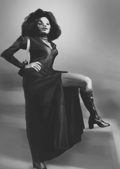 Pam Grier speedpaint