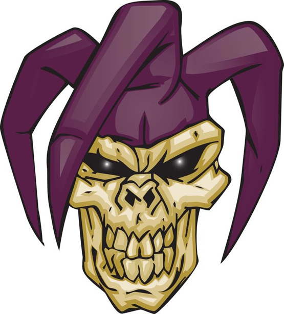 Skull Jester Art Sample