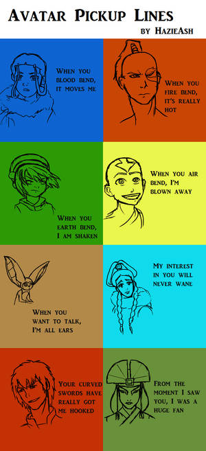 Avatar Pick Up Lines