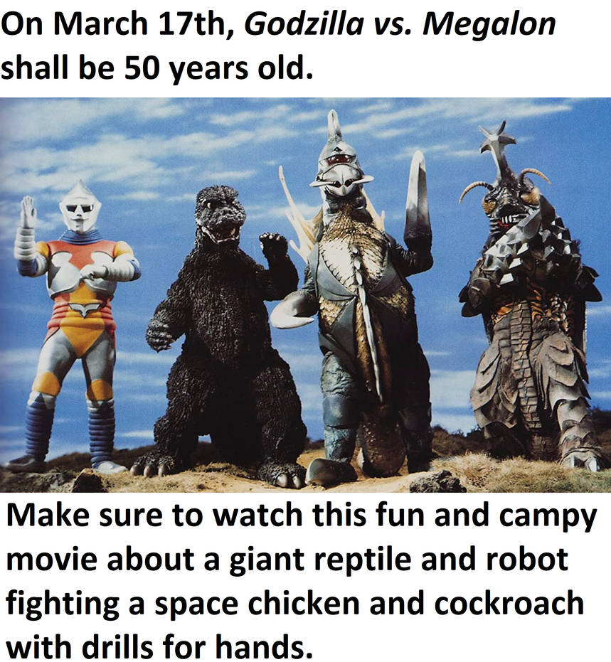Megalon Rapper Godzilla vs. Megalon Anniversary by gojiNya38 on DeviantArt