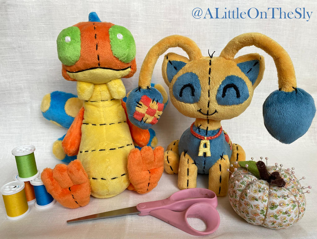 Plushie Aisha and Plushie Buzz by Zareidy on DeviantArt