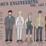 Serious Engineering Vol. 1 and 2 Main Cast