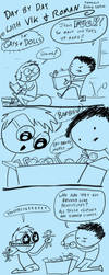 Fast Comics: Gays and Dolls by ChartreuseNoir