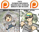 SUPER AWESOME PATREON AD!! by RomanJones