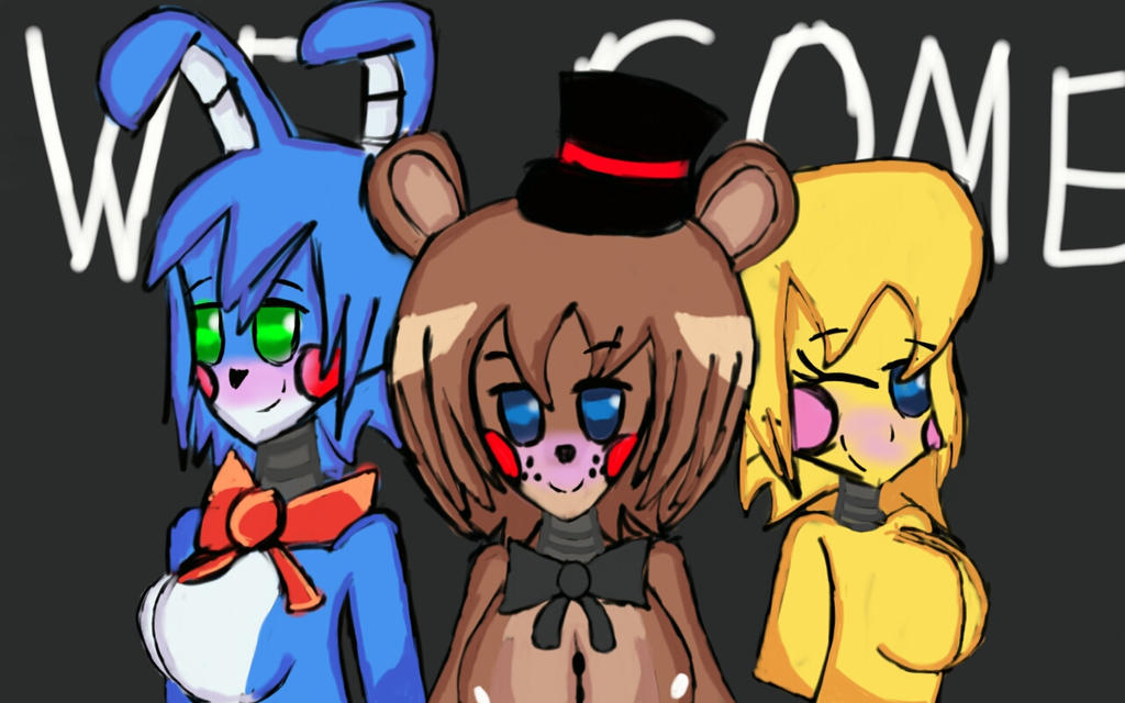 Anime pics of five - Anime pics of five nights at Freddy's