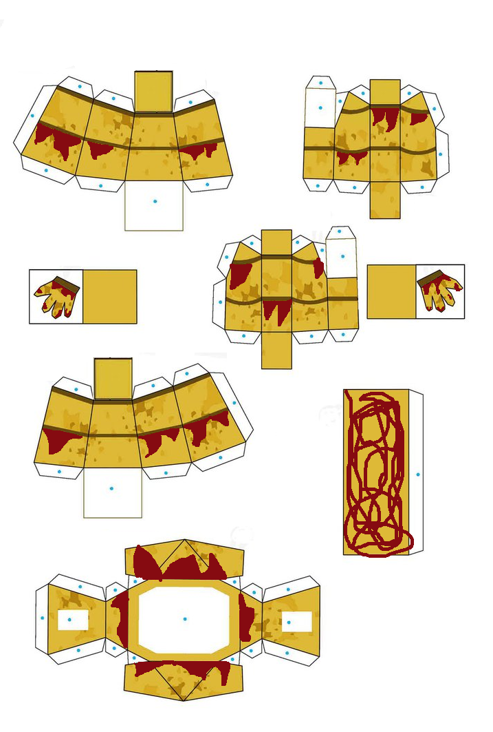 Spring Trap Print Paper Spring Trap from the last minigame in fnaf 3 part2 by CrazyMegaArtist ...