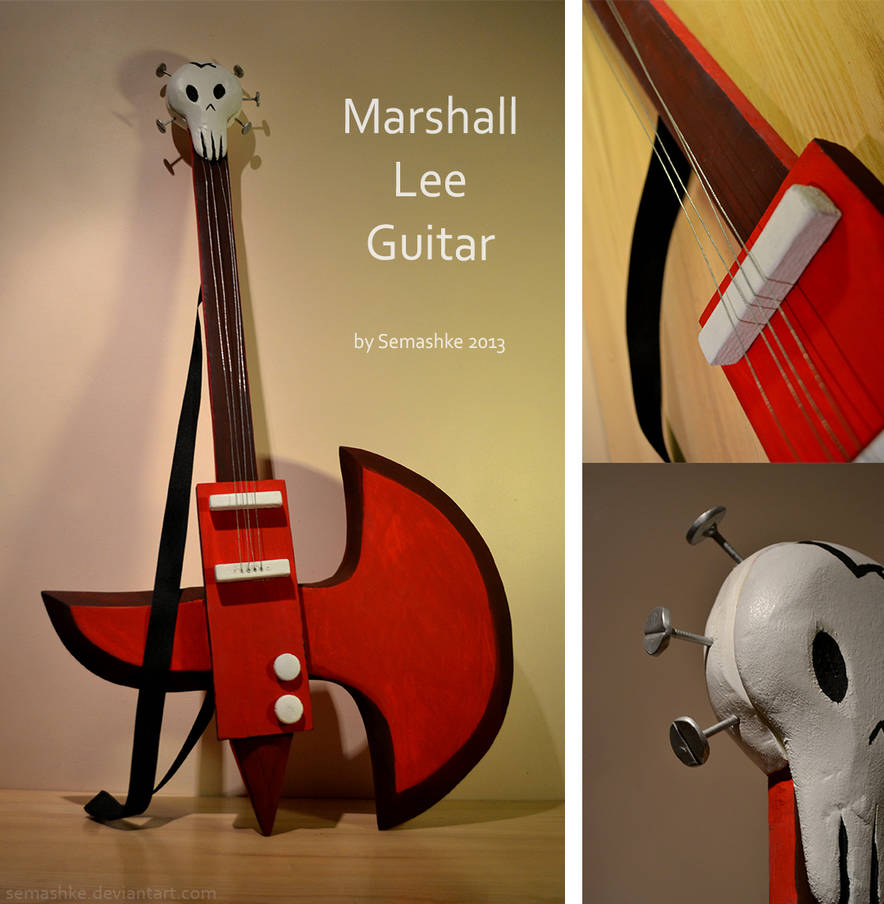 Marshall Lee guitar by Semashke on DeviantArt