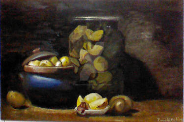 Still Life with Pickled Po-ta-toes