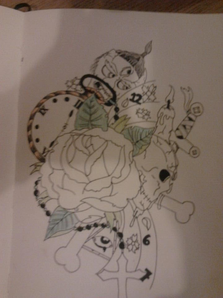 random tattoo design by whatey88 on DeviantArt