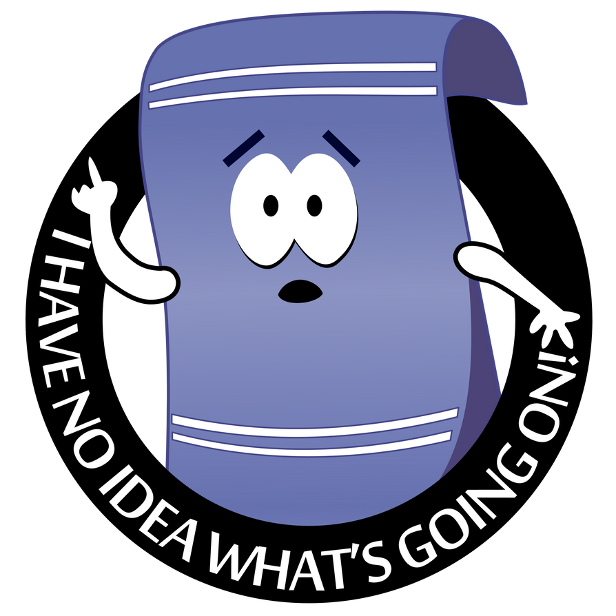 Towelie: I Have no idea what's going on by EM120X on DeviantArt