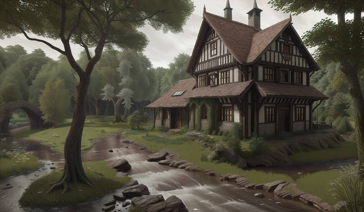 Medieval Spring House Medieval house (6530) by a2a5 on DeviantArt