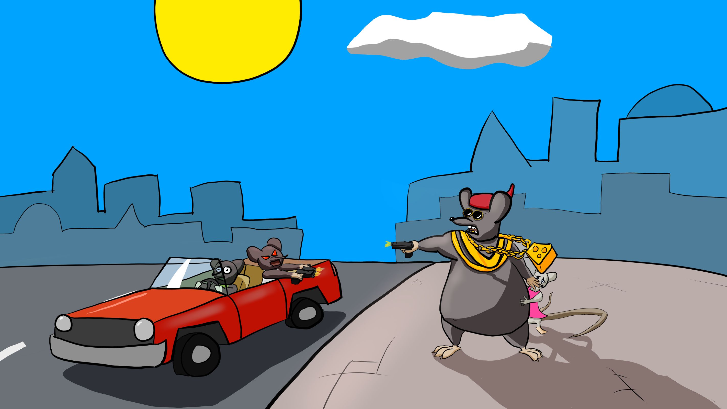 Biggie Cheese driveby by Avhaari on DeviantArt