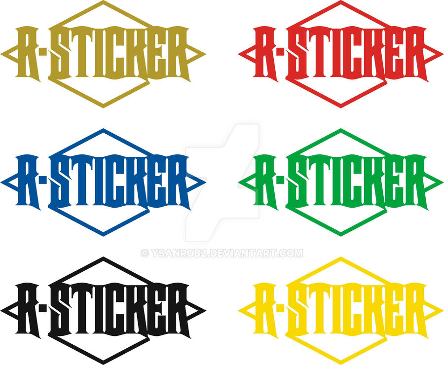 R Sticker Language R-Sticker by ysanrobz on DeviantArt