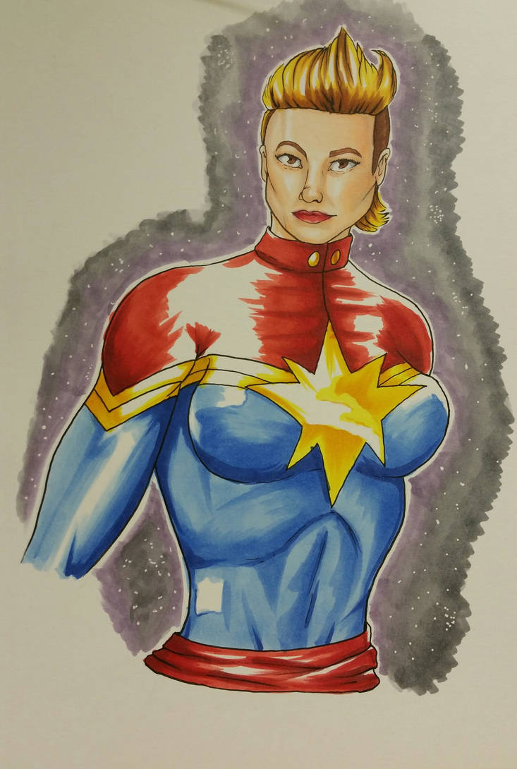 Captian Marvel by justjoshin74 on DeviantArt
