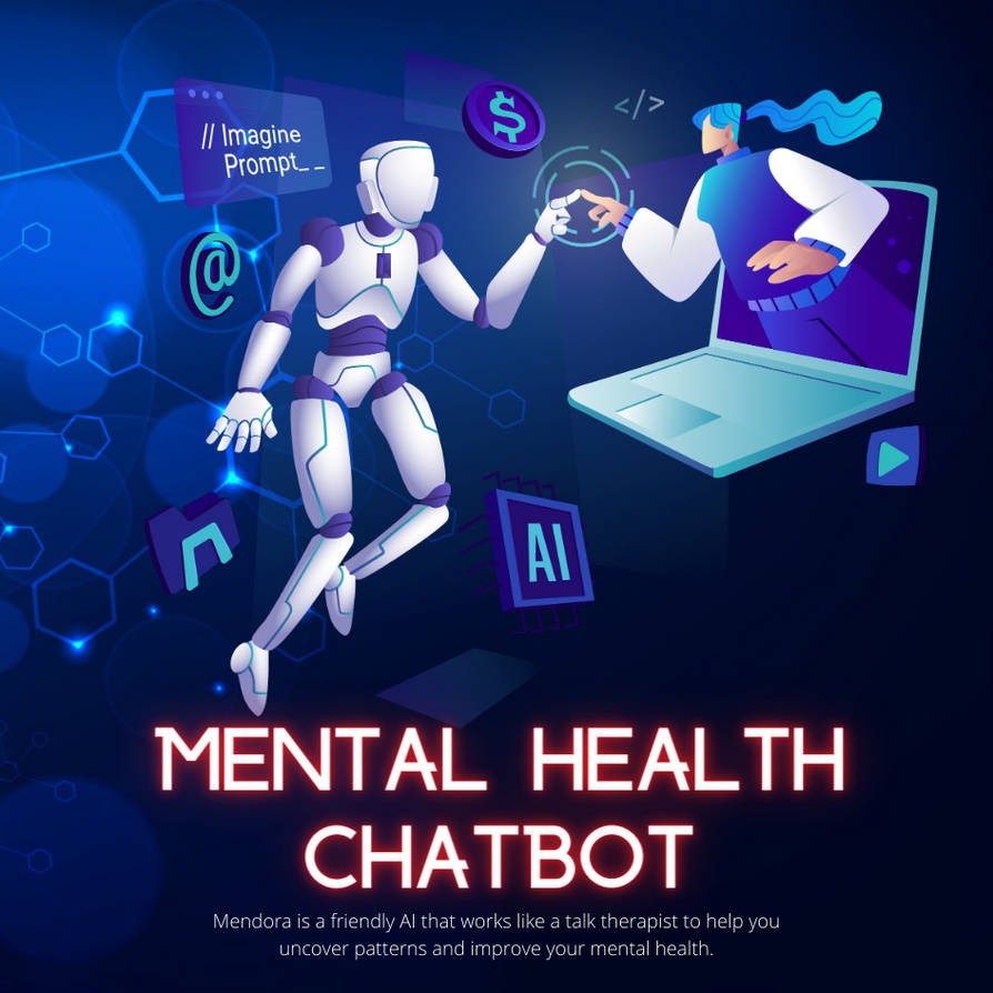 Mental Health Chatbot AI Therapist By MendoraJames On DeviantArt mental-health-chatbot-ai-therapist-by-mendorajames-on-deviantart