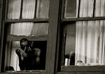Man At Window by ninahalty