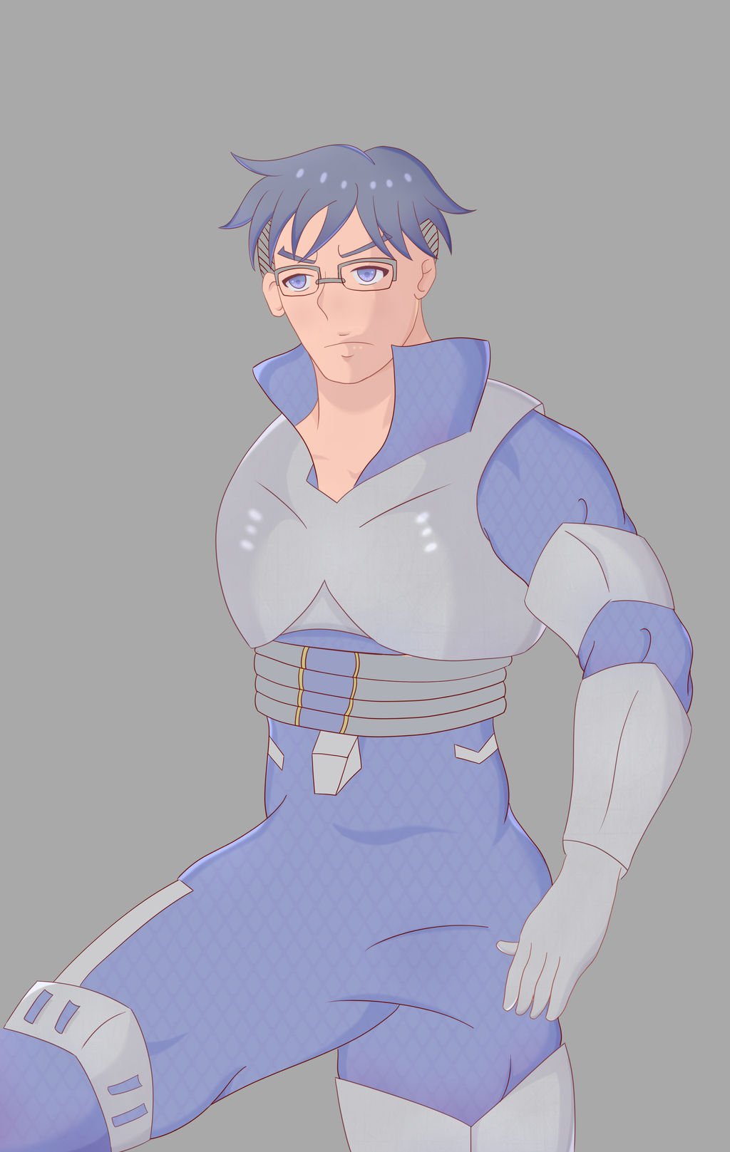 Iida fanart color wip by RainuSenpai on DeviantArt
