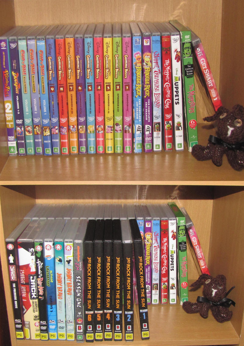 My DVD collection by raggyrabbit94 on DeviantArt