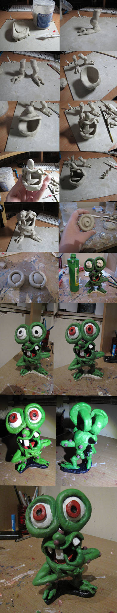 Making Of my Mr Bumpy figure by raggyrabbit94 on DeviantArt