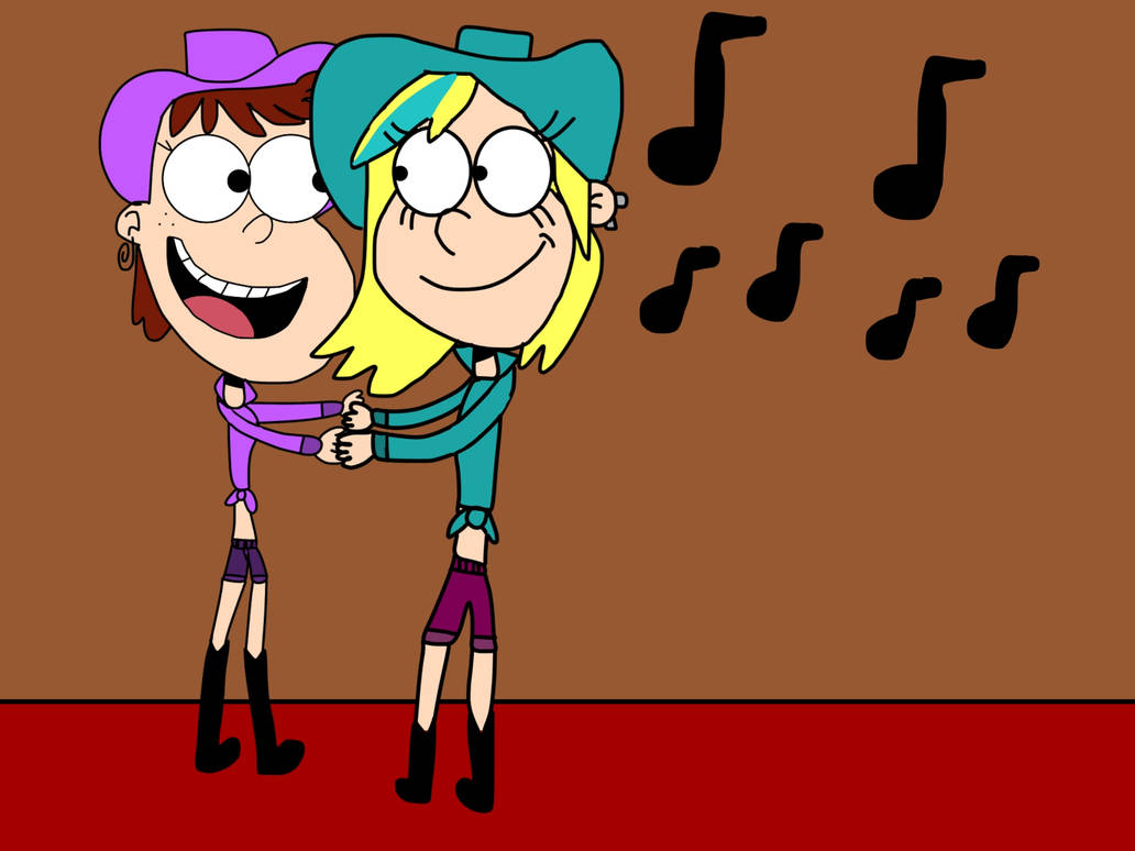 Luna Loud and Sam Sharp: Square Dancing by KittyCathryn239 on DeviantArt