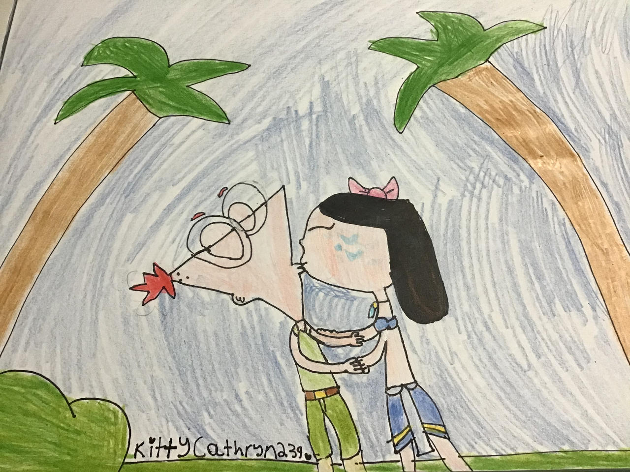 Phineas and Ferb x Atlantis The Lost Empire: Kiss by KittyCathryn239 on