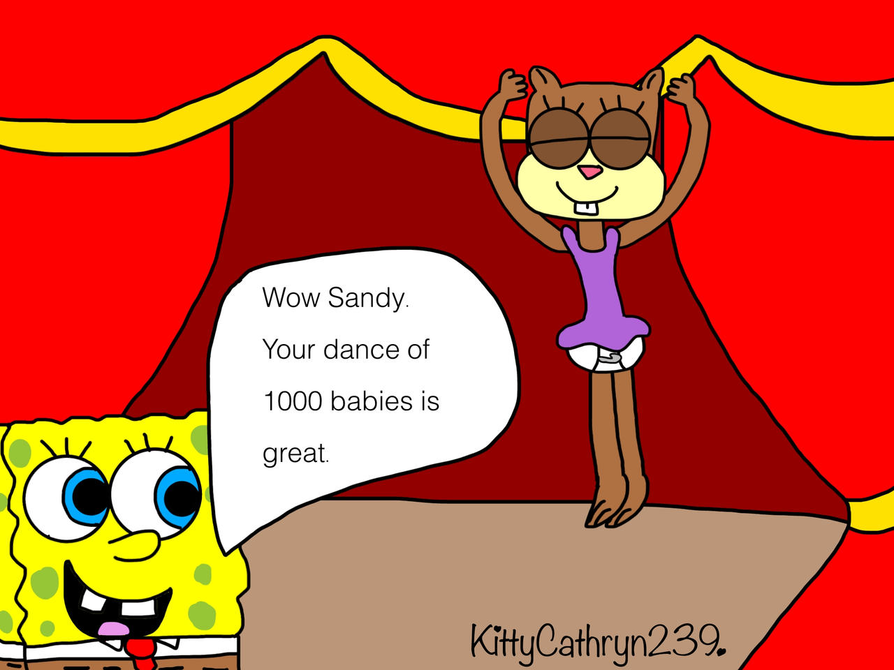 Spongebob Dance Of 1000 Babies By KittyCathryn239 On DeviantArt spongebob-dance-of-1000-babies-by-kittycathryn239-on-deviantart