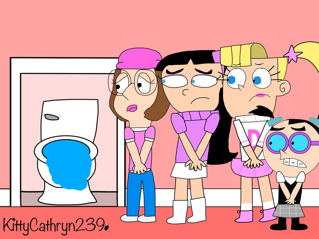 Cartoon Girls: Potty Problem by KittyCathryn239 on DeviantArt