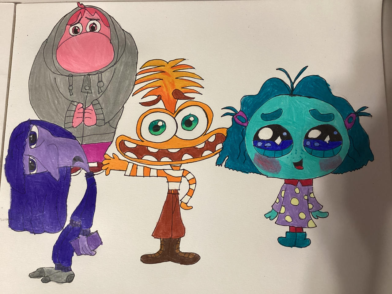Stressed Riley Rileys New Emotions by KittyCathryn239 on DeviantArt