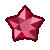 Ruby Star Emoticon by lemmylarrymelody
