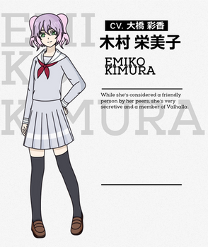 [Tokyo Revengers OC] Emiko Kimura {School ver.}