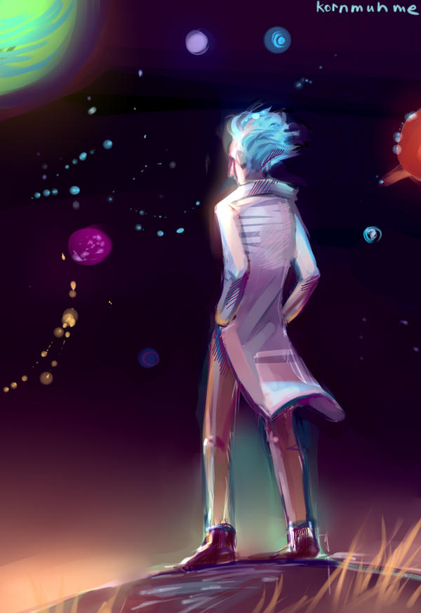 speedpaint Rick Sanchez