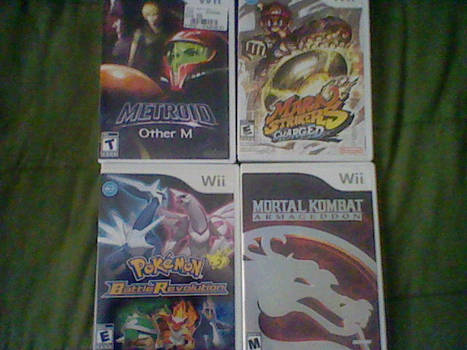 My other wii games