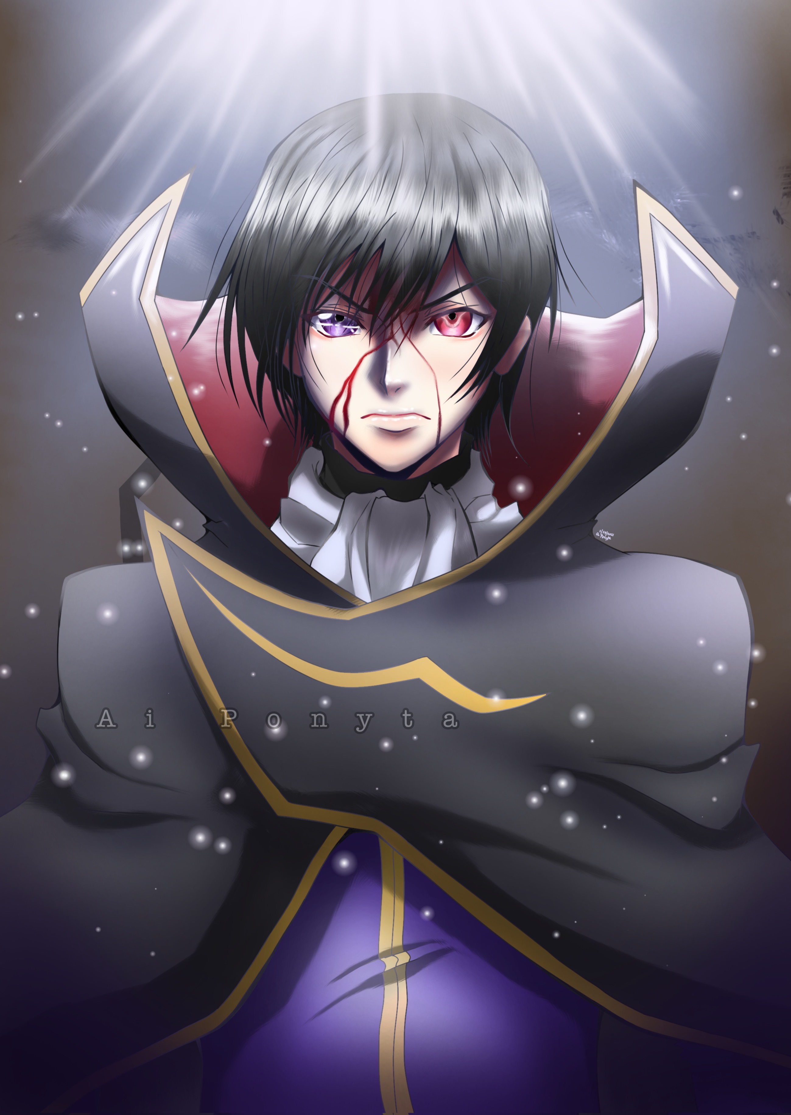 C.G. R1 - Lelouch Lamperouge/Zero by AB-Anarchy on DeviantArt