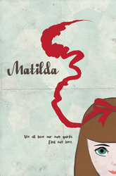 Retro-Inspired Poster for film Matilda