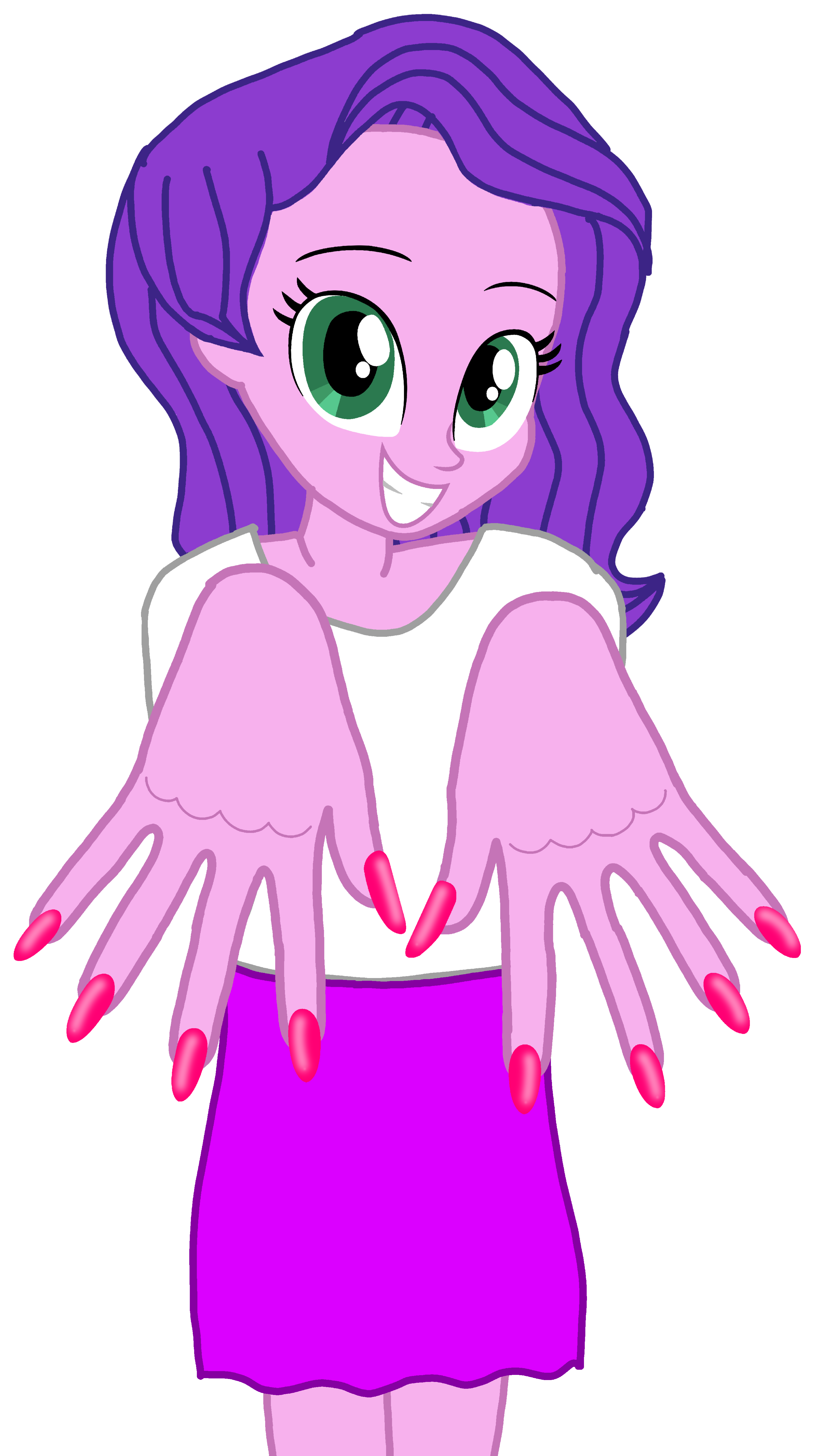 Pipp Deviantart Pipp Petals Showing you Her Nails by chrismc373 on DeviantArt