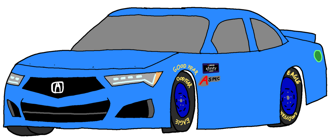 Acura TLX A-Spec NASCAR Xfinity Series Race Car by chrismc373 on DeviantArt