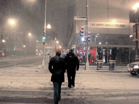 Snowday in Chicago