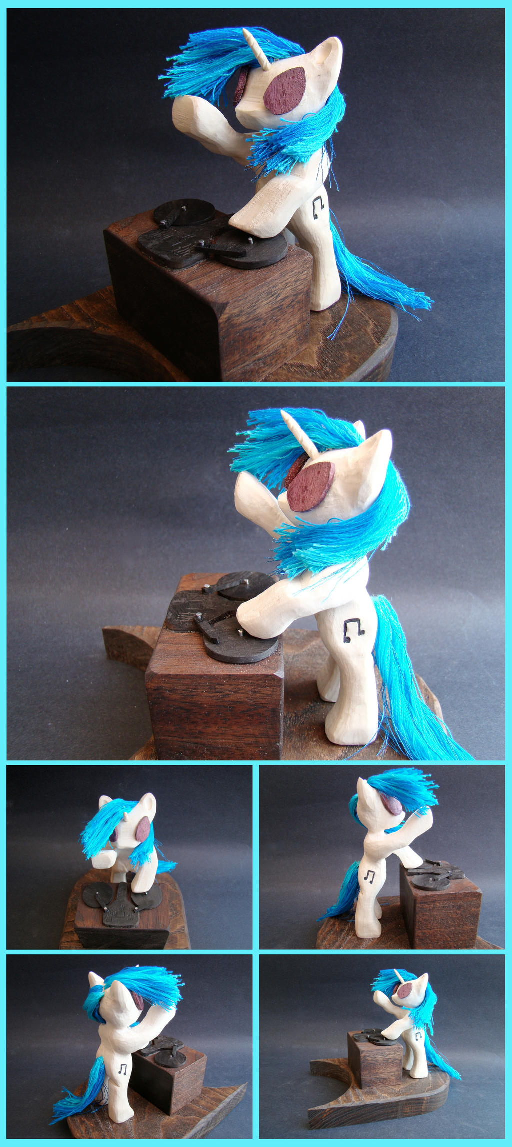 Vinyl Scratch Woodwork: Drop the Bass