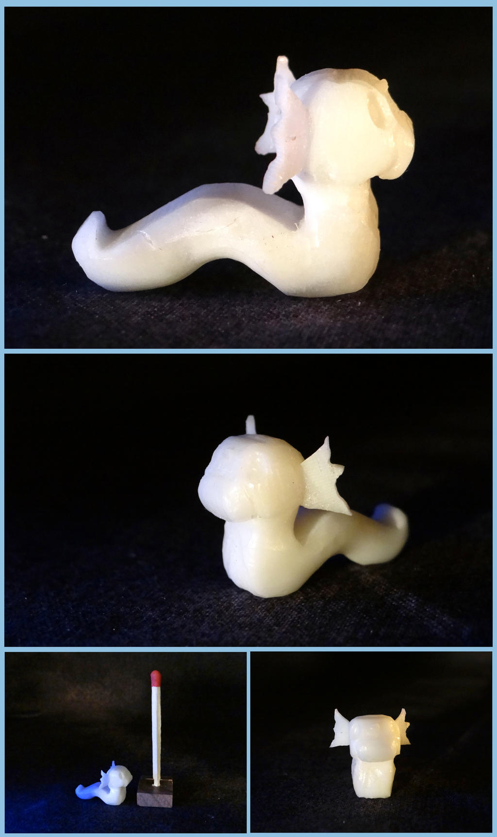 Dratini Minifigure in Tagua