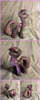 Twilight Sparkle Woodwork in Purpleheart