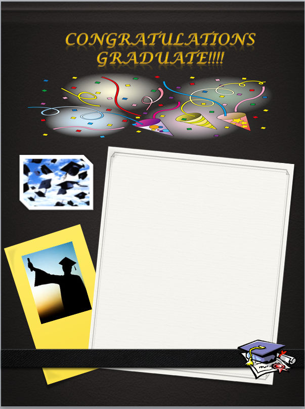 Graduation Card Template by SevenTorres0709 on DeviantArt