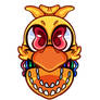 Withered Chica sticker