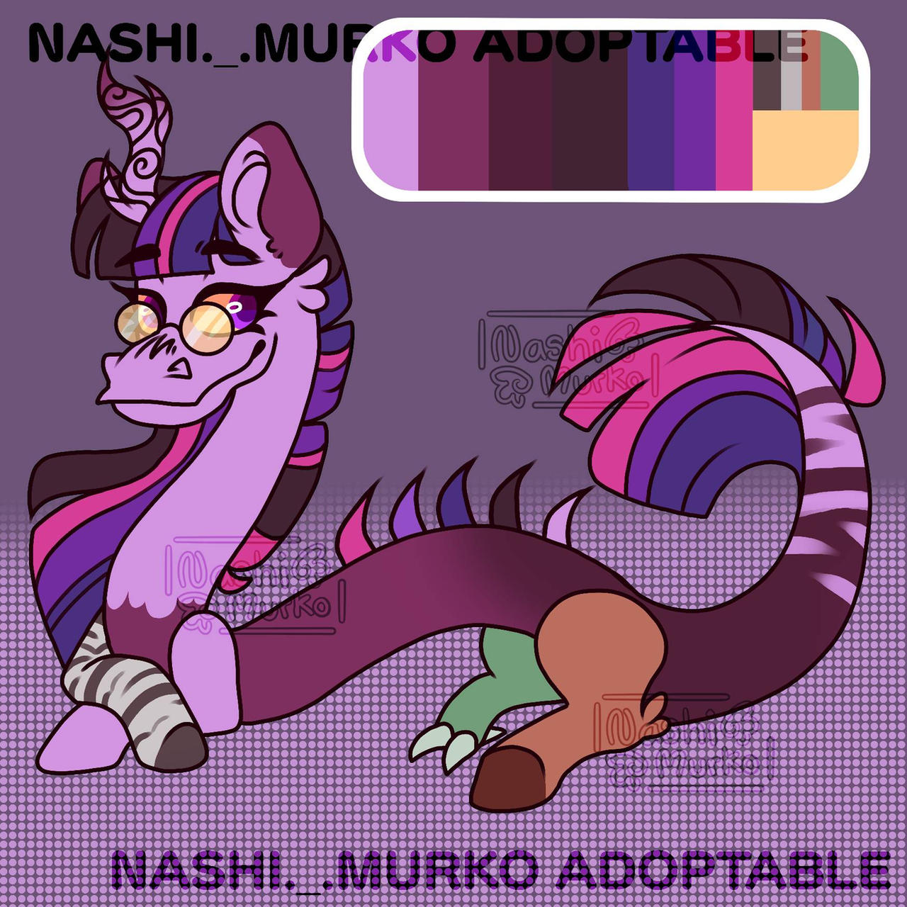 Discord and Twilight Fusion Adoptable OPEN