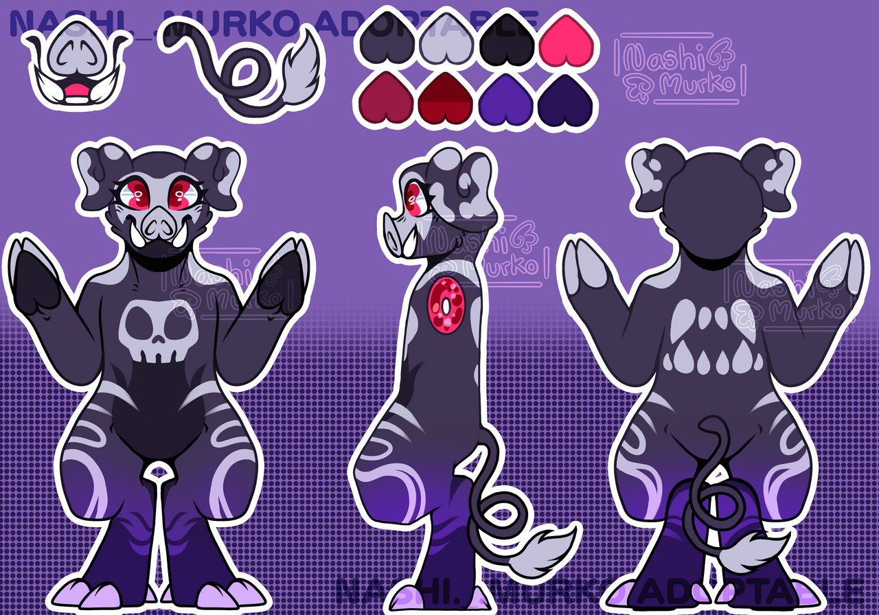 Death Pig Adoptable CLOSED