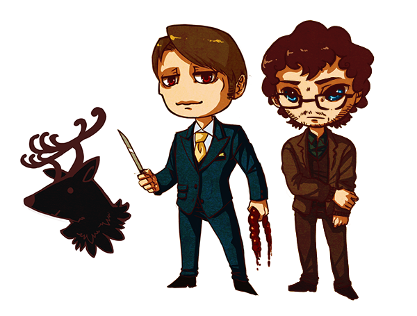 Hannibal Sticker set